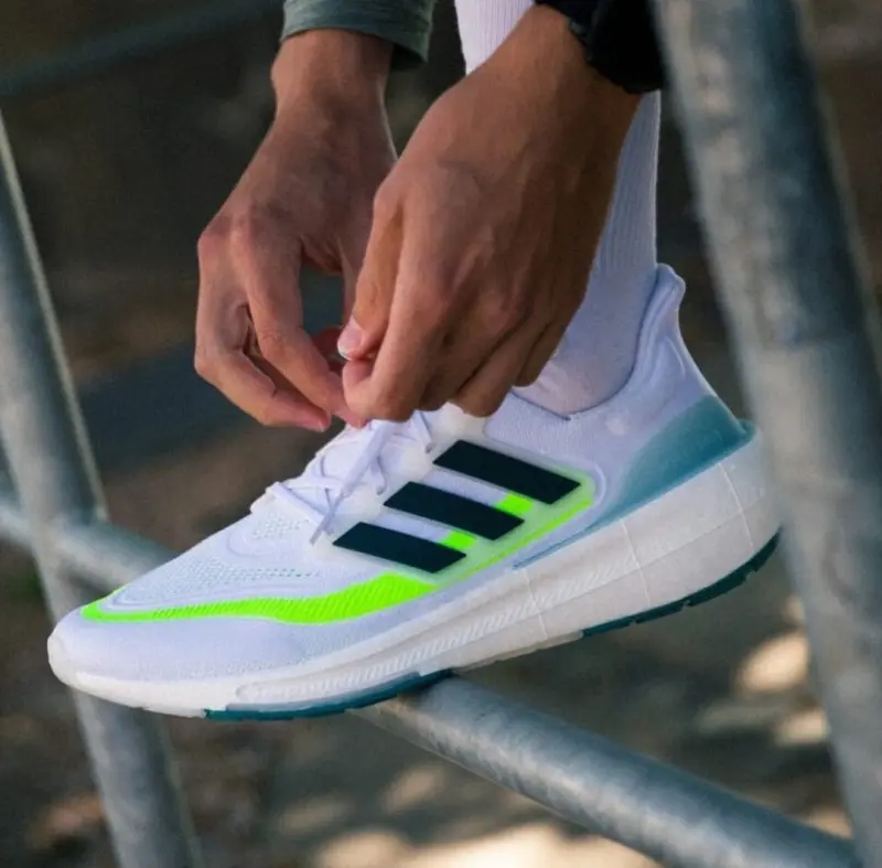Adidas Ultraboost Light 23 White Blue 202 - Image 4