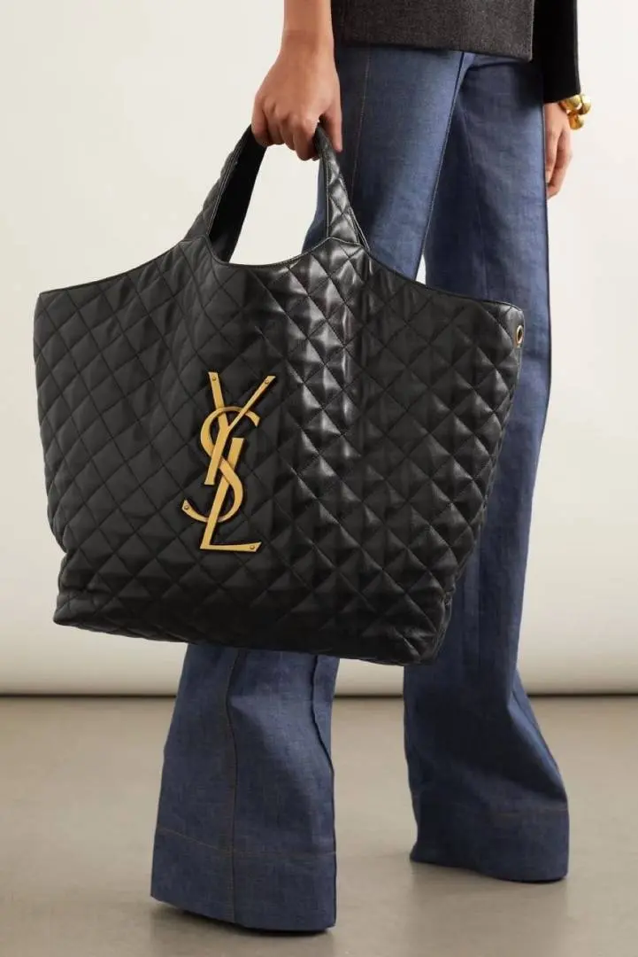 Ysl Icare Maxi Tote in SuperHighend Leather With Original DustCover & Wallet - Image 5