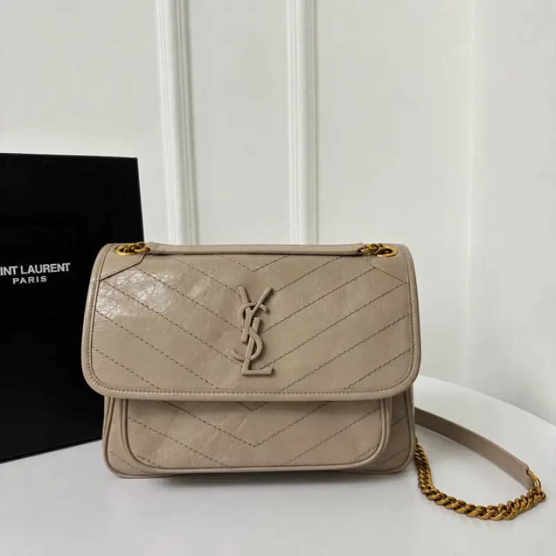 Ysl niki 1825 Small ShoulderBag With Original Box & DustCover - Image 2