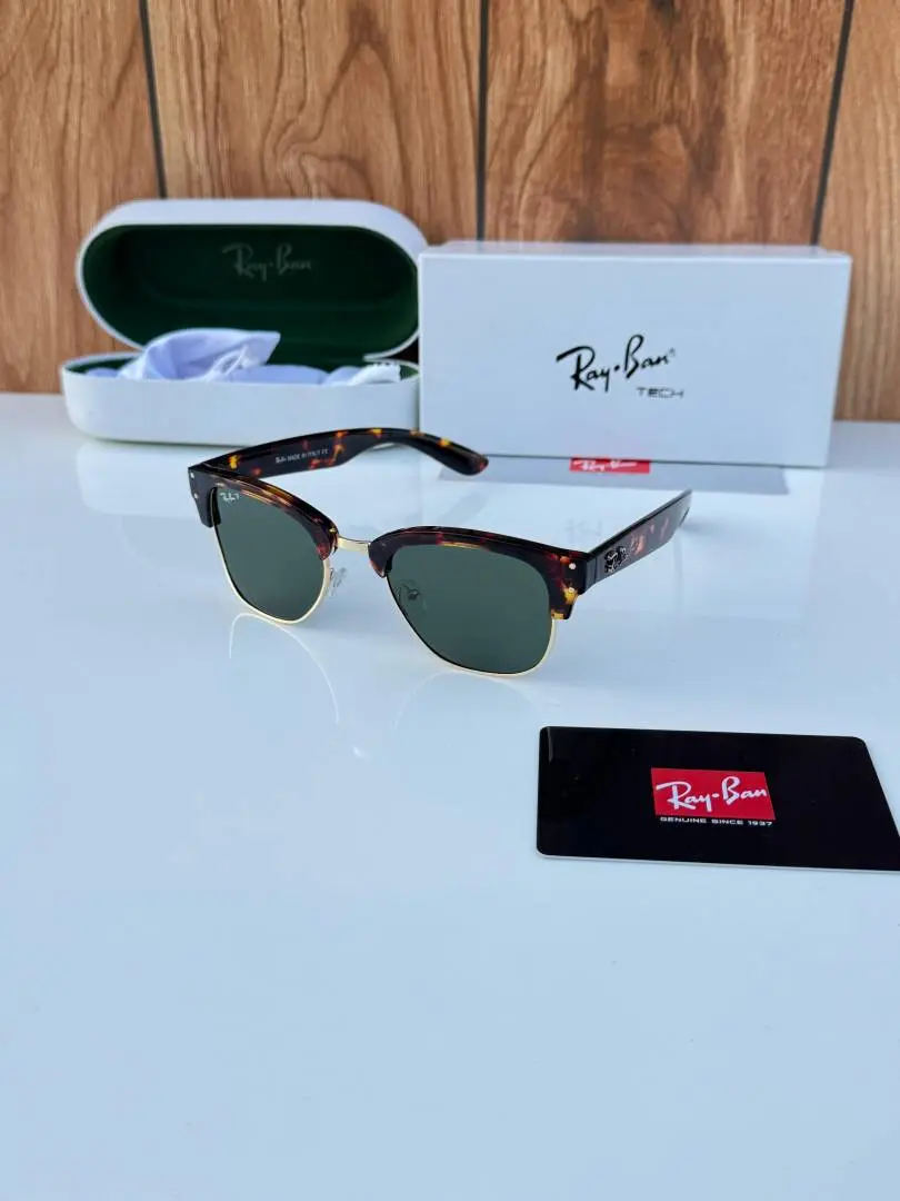Ray-Ban 0504 tiger green gold - Image 2