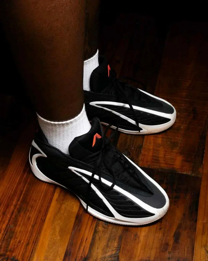 Adidas Anthony Edwards 2 Core Black Zero Metallic Red 5085 - Image 4