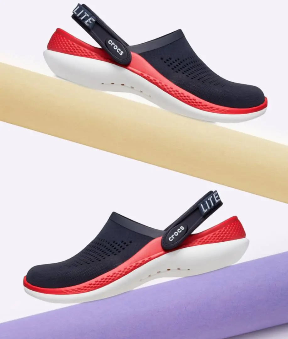 Crocs Lite Ride 360 Navy Red Carry Bag Og box - Image 2