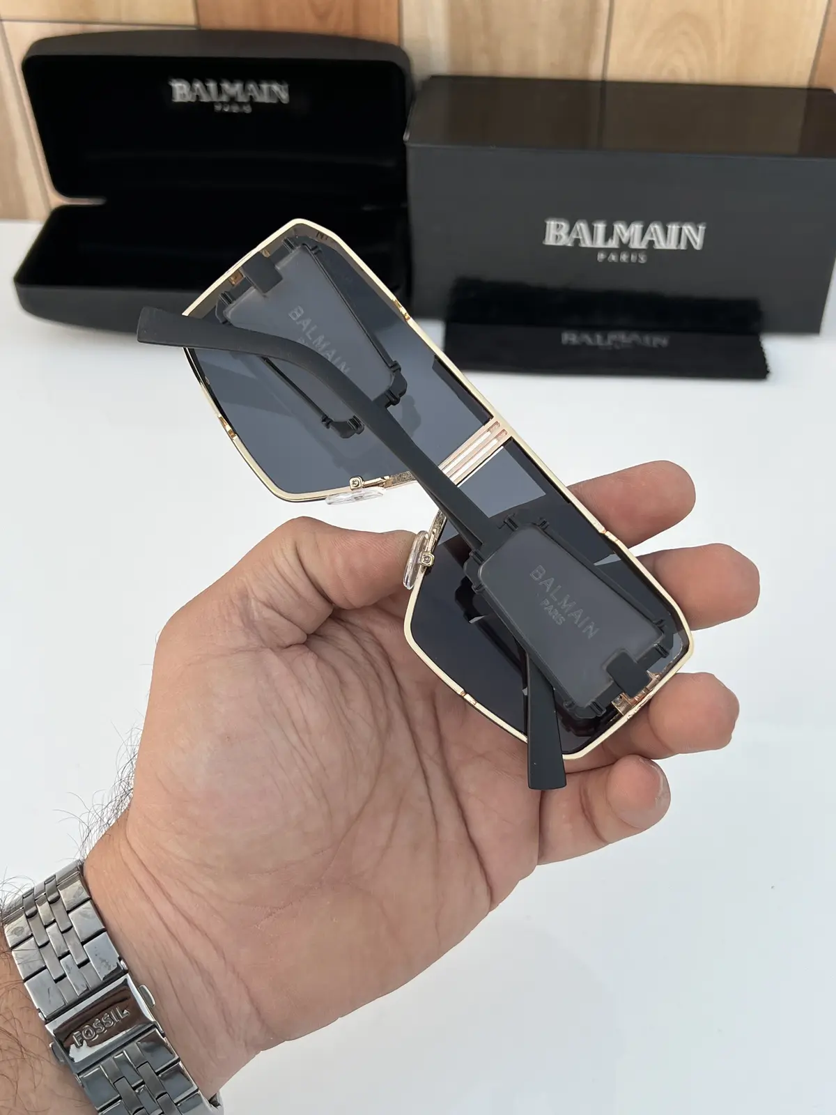 Balmain 98196 black gold - Image 6