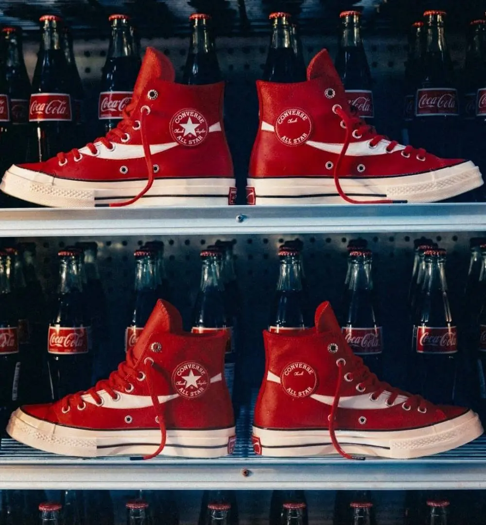 Converse CHUCK 70 COCA COLA RACING RED LEATHER - Image 4