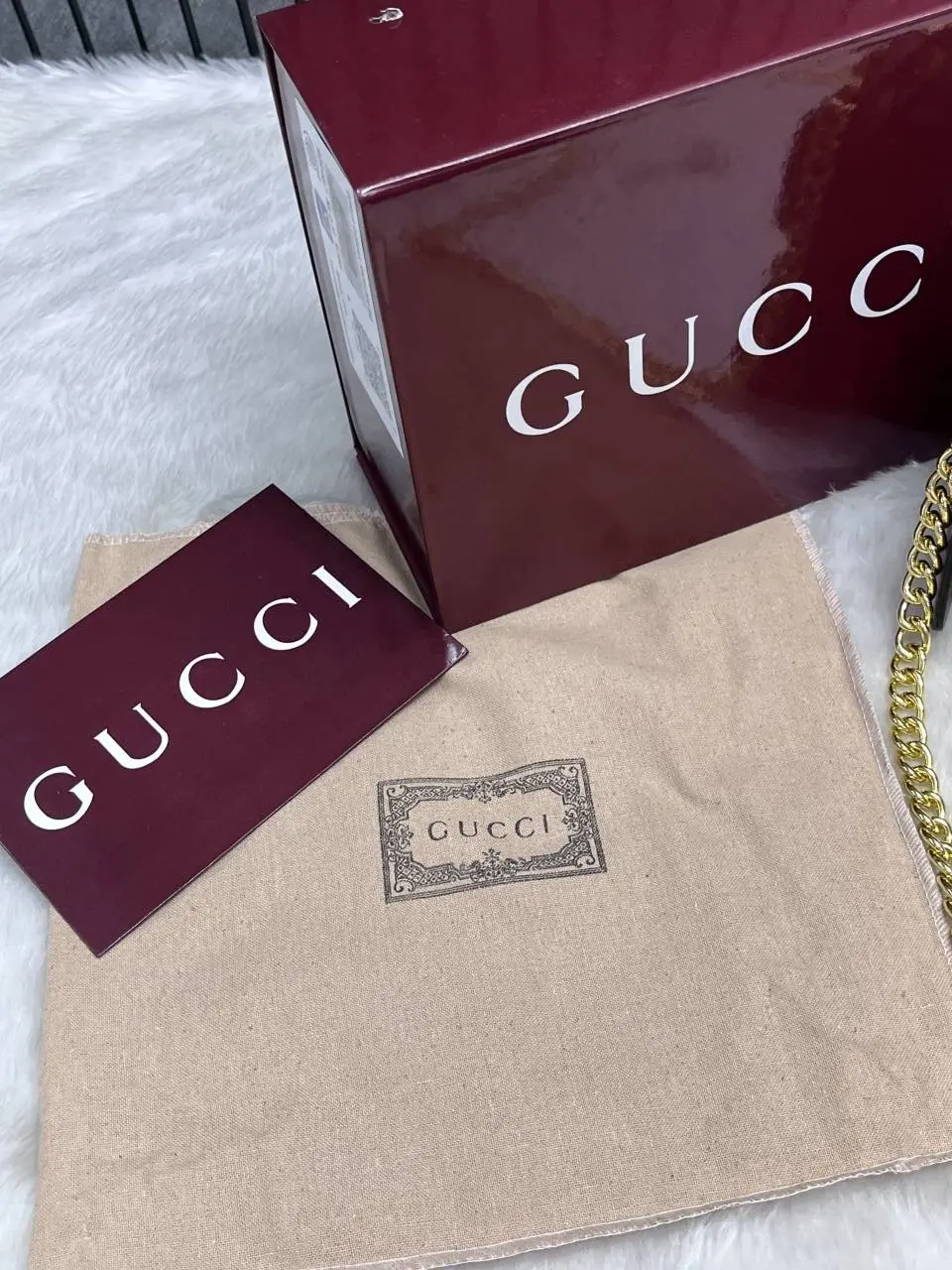 Gucci CB GG Padlock Shoulder Bag With OriginAuldoubleBox Packing DustCover CarryBag - Image 4