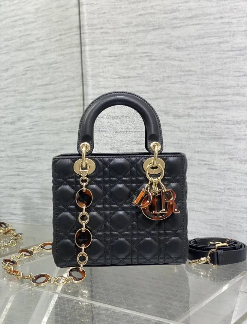 Dior CB Lady Diyorr Highend Quality With Red Charm & 2 Belt Super Premium With OriginalBox & CarryBag Packing (NoReturn) - Image 9