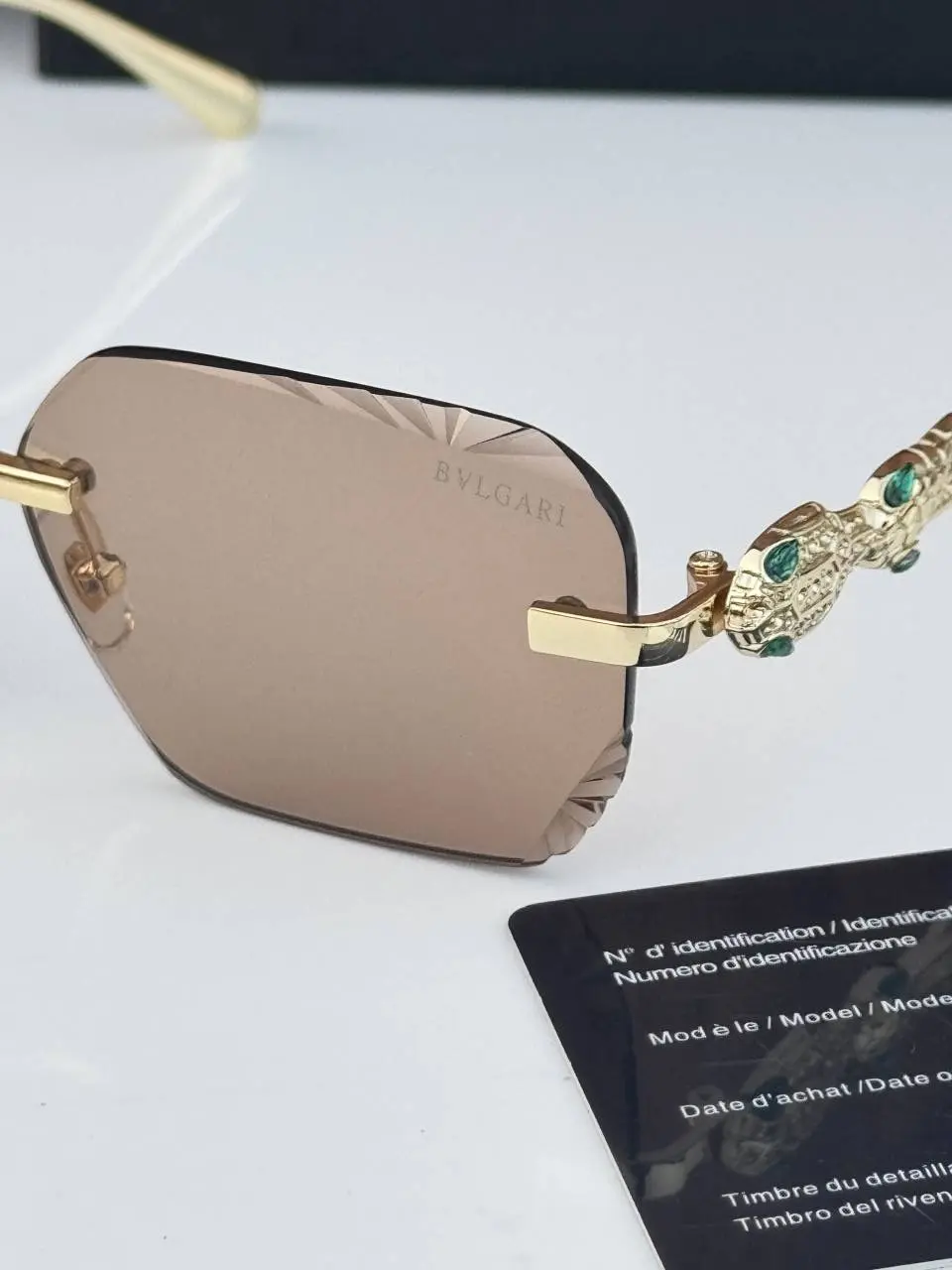 BVLGARI 2514 gold peach brown - Image 2