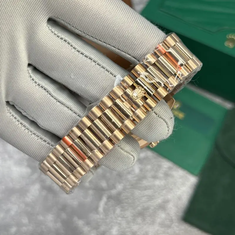 Rolex Oyster perpetual Day Date Rose Gold Chocolate Ref228235 Z-R Quality - Image 6