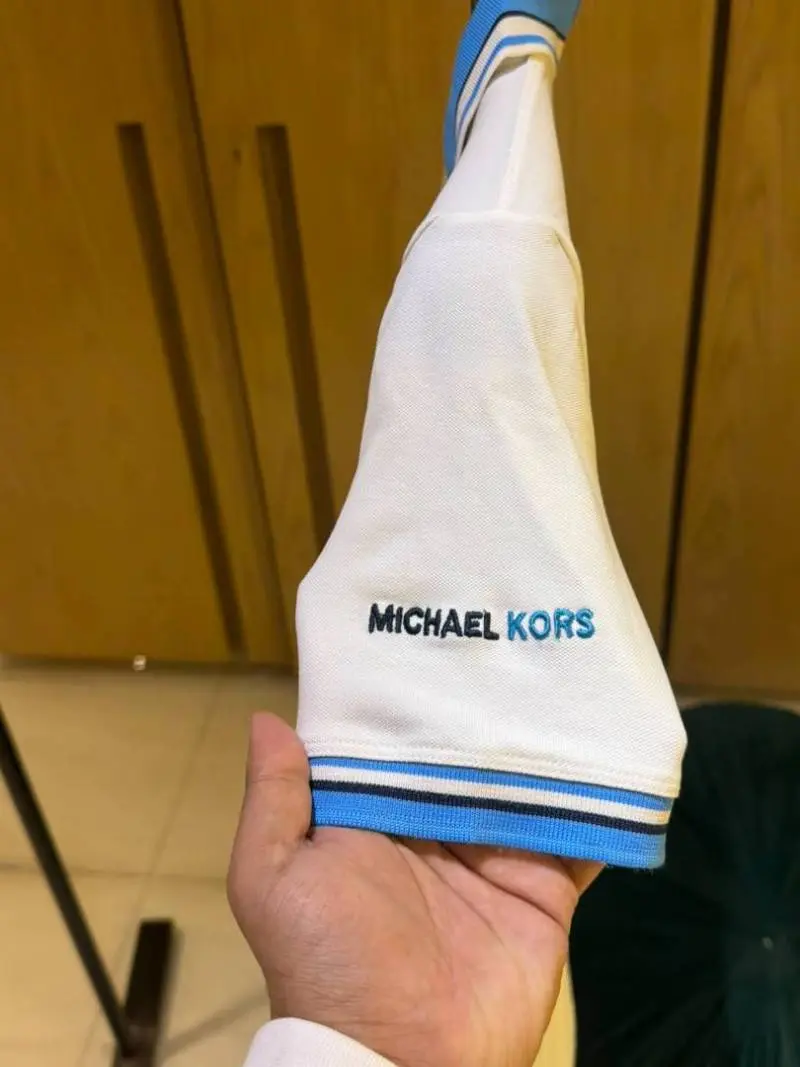 Michal kors IMPORTED STORE ARTICLE POLO T-SHIRT - Image 4