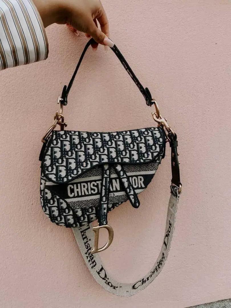 Dior Saddle Oblique Black Monogram With OriginalBox - Image 5