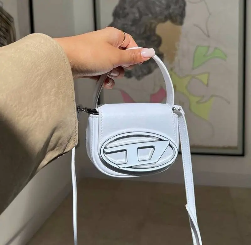 Dieseel 1DR XS Nano White Crossbody Bag With OriginalBox - Image 3