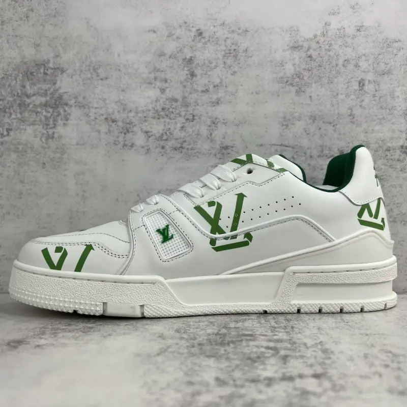 Louis Vuitton LV Trainer LV Green Print - Image 8