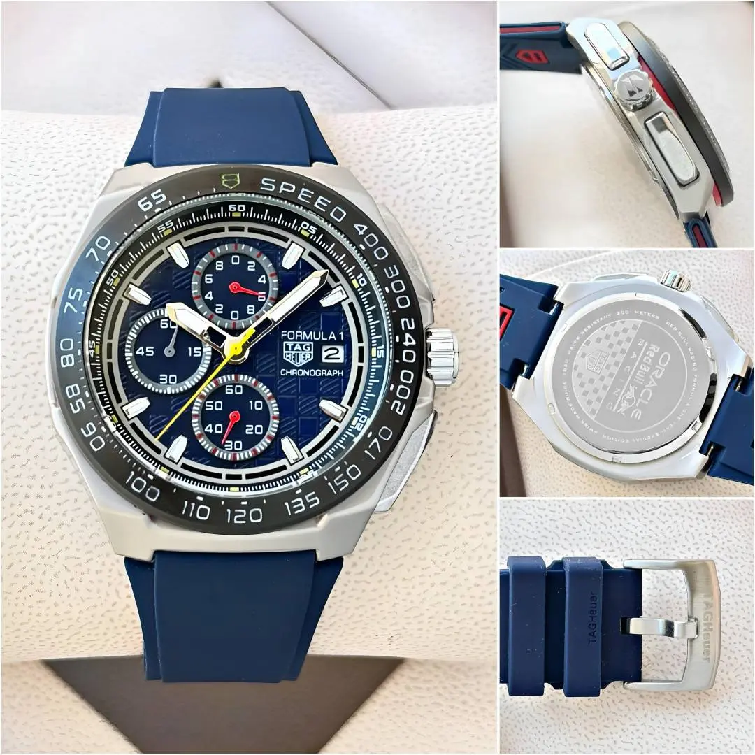 Tag heuee r Formula 1 Chronograph full blue - Image 9