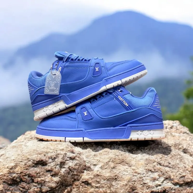 Louis Vuitton LV Trainer University Blue - Image 4