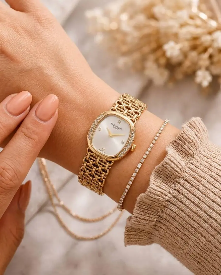 Patek philipppe Ellipse Gold white