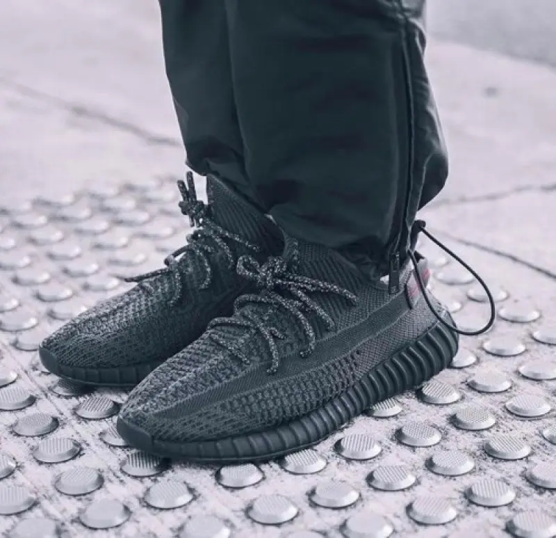 Adidas Yeezy 350 V2 Lace Reflective Semi Ua - Image 8