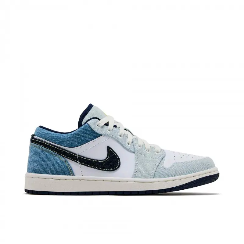 Nike airJordan 1 Low SE Denim star blue - Image 9