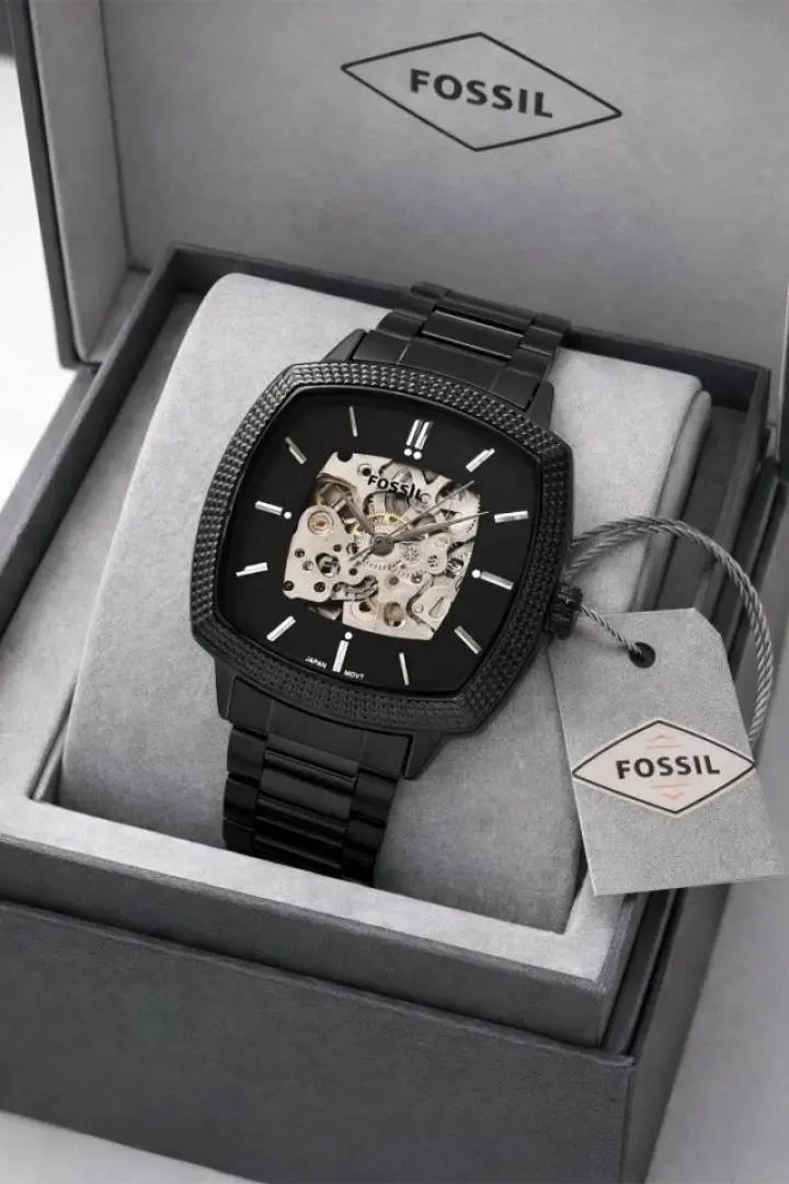 Fossil x Nick Jonas Machine Luxe Automatic full black - Image 6