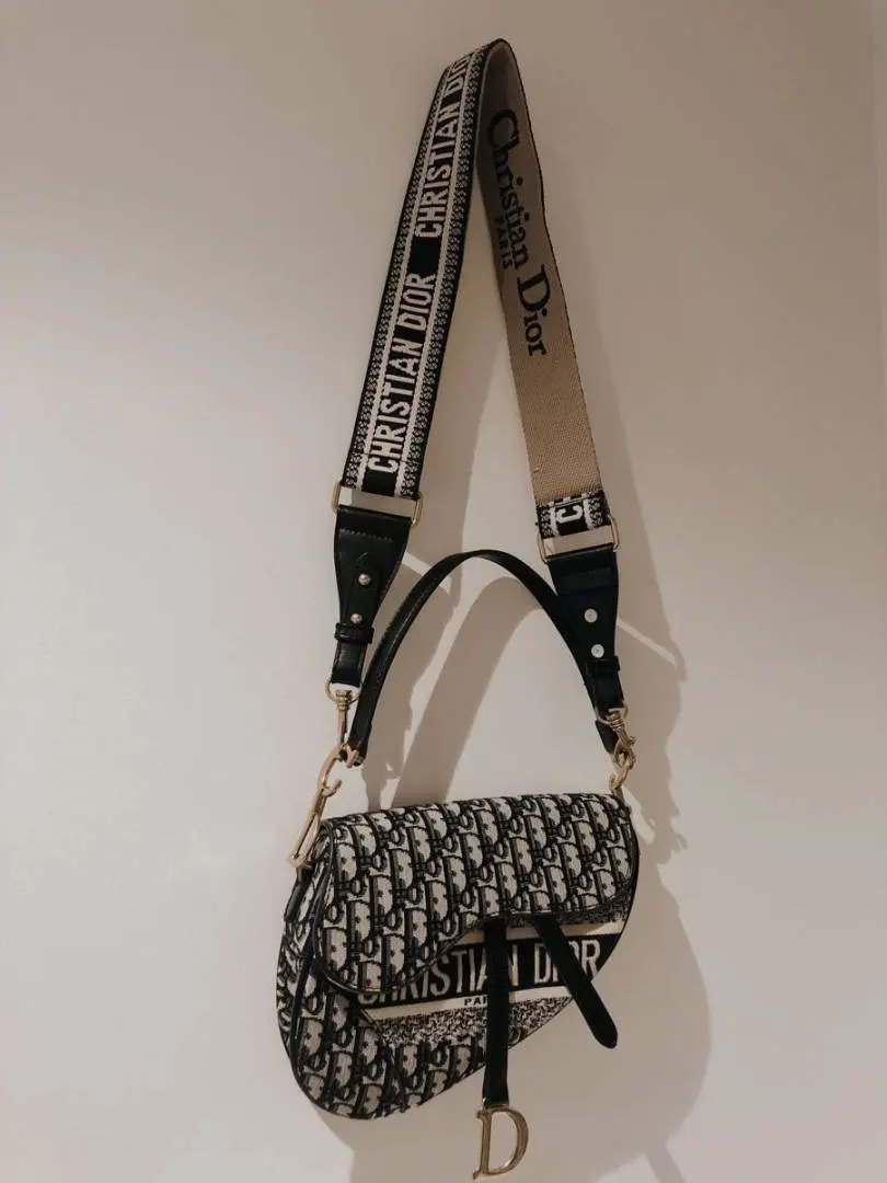 Dior Saddle Oblique Black Monogram With OriginalBox - Image 6