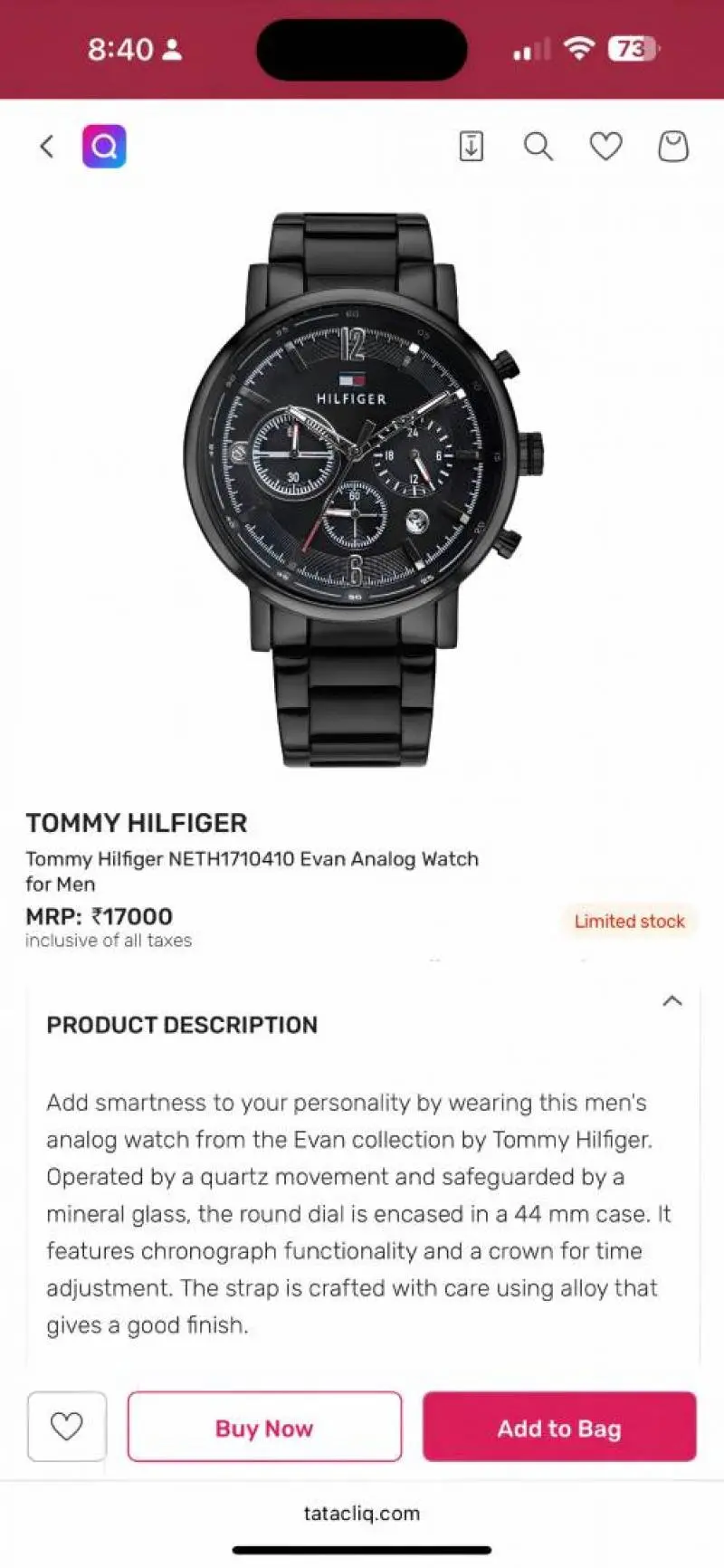 Tommy Evan full black - Image 2