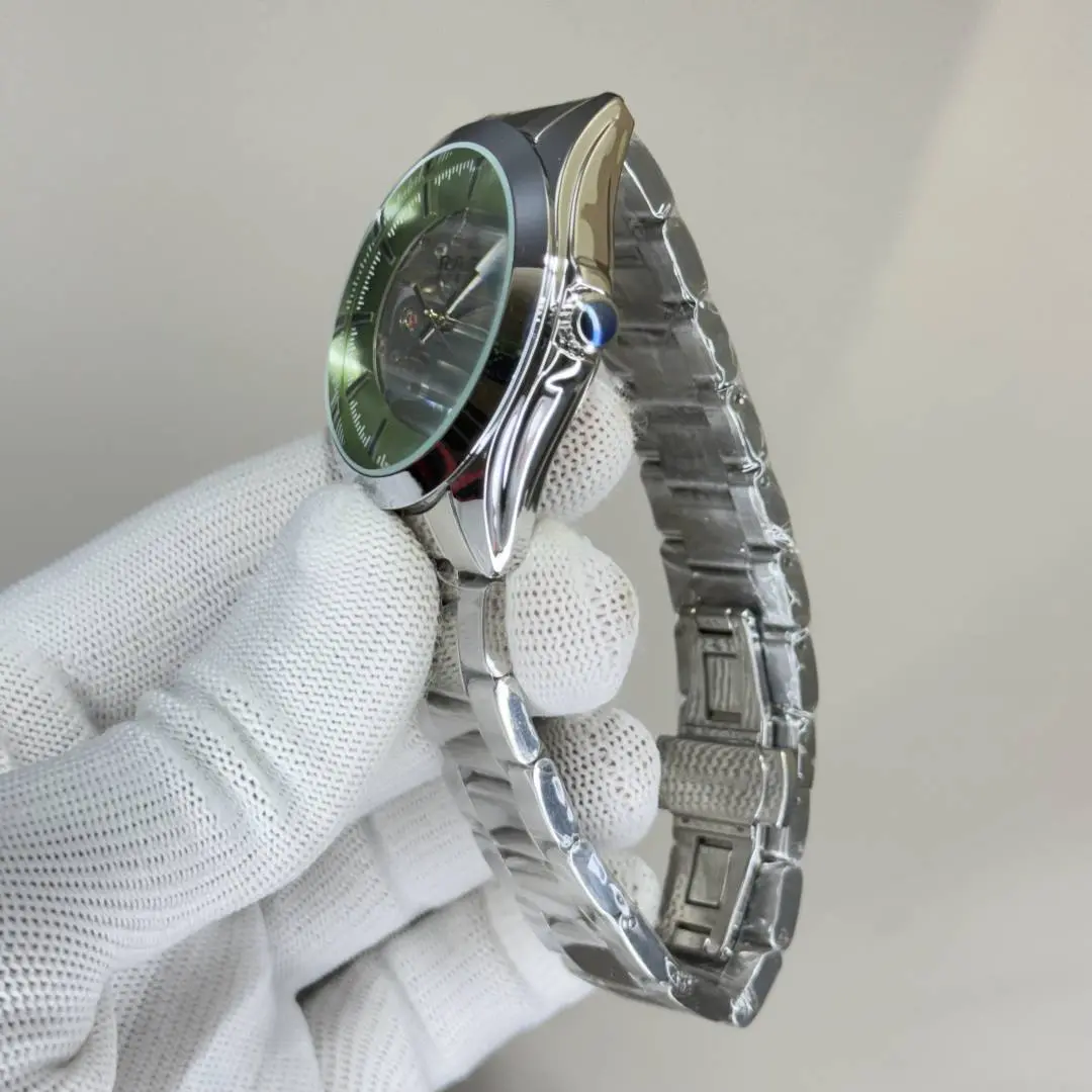 Rado Automatic silver green - Image 2