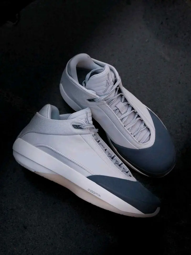 Nike Air Jordan 40 Wolf Grey Navy 1183 - Image 2