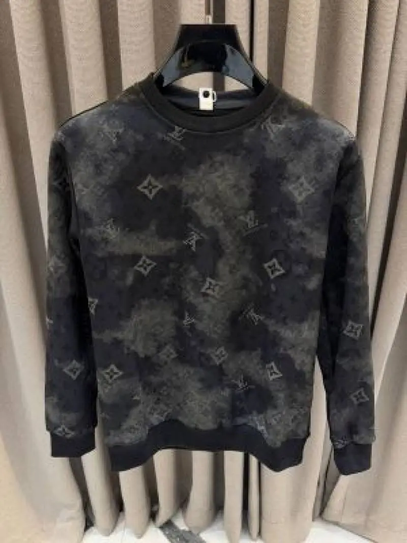 LV imported sweatshirt Gray Black