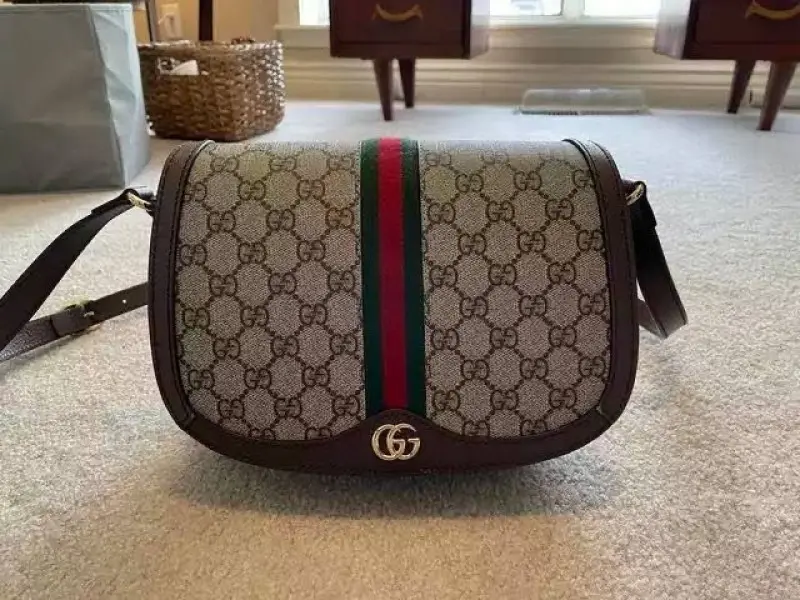 Gucci Ophidia GG Supreme Flap Bag With DoubleBox - Image 6