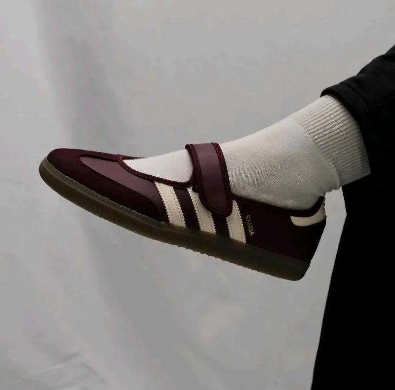 Adiidas Samba Mary Jane Maroon - Image 2