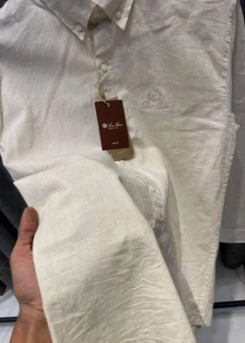 LORO PIANA IMPORTED STORE ARTICLE SHIRT leelan fabric - Image 2