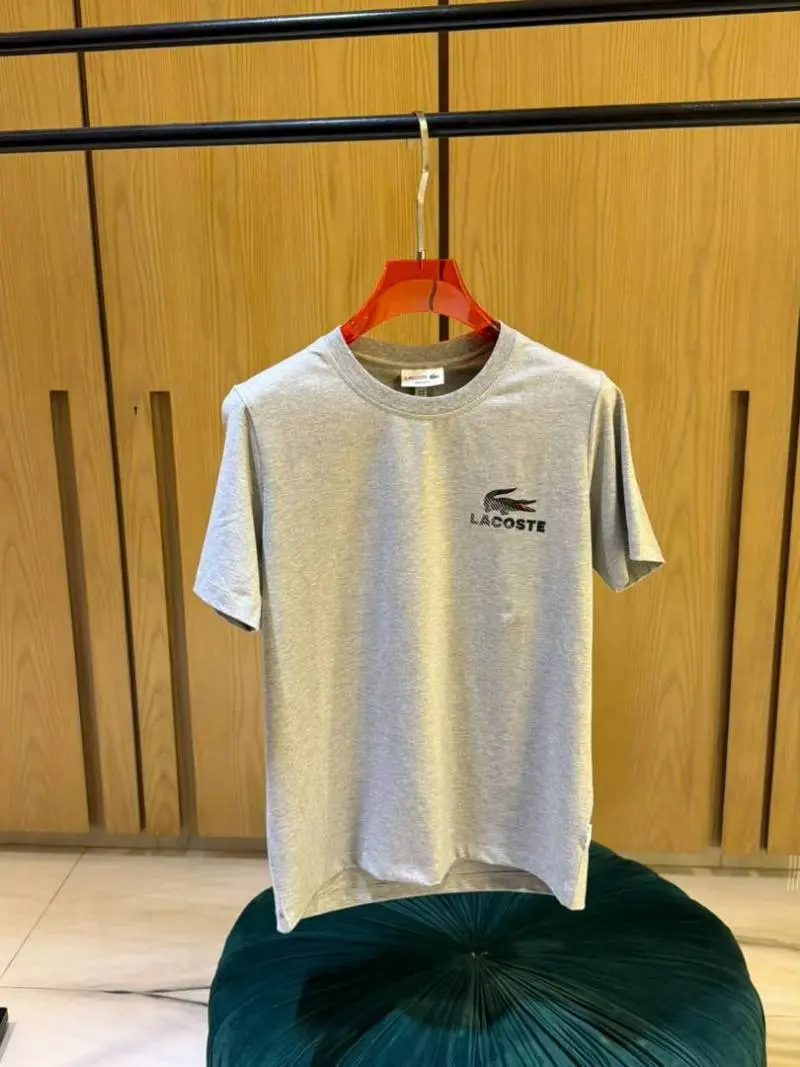Lacoste IMPORTED STORE ARTICLE T SHIRT GREEN - Image 3