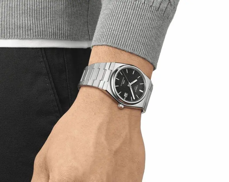 Tissot 1853 Prx Automatic Top Quality Silver-Black - Image 7