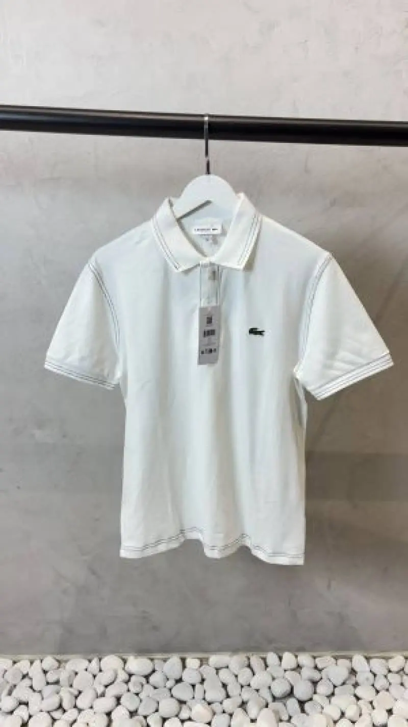 Lacoste Classic White Polo T-Shirt 1025 - Image 2