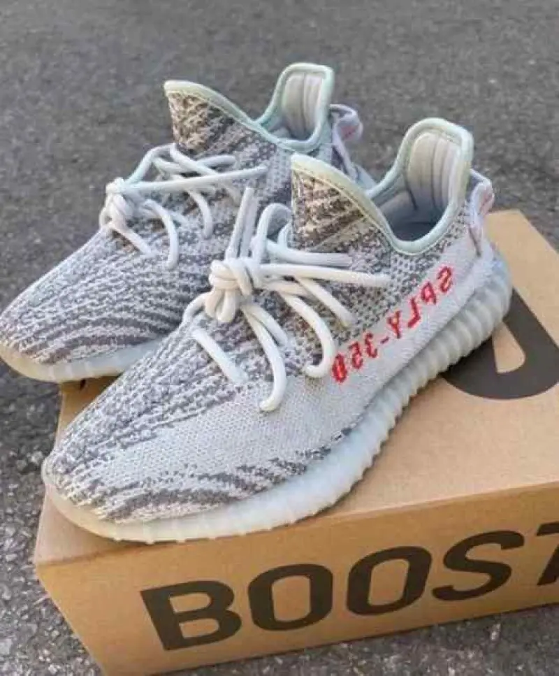 Adidas yeezy 350 v2 blue tint premium semi ua - Image 4