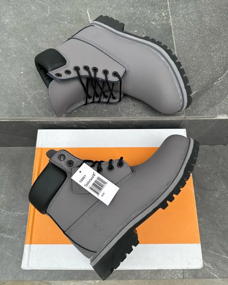 Timberland Long boots Grey - Image 3