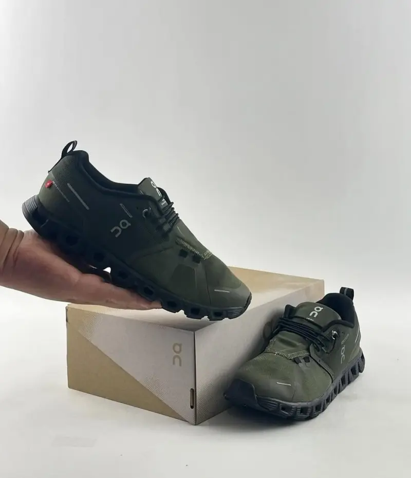 On Cloud 5 Olive Waterproof-- - Image 3