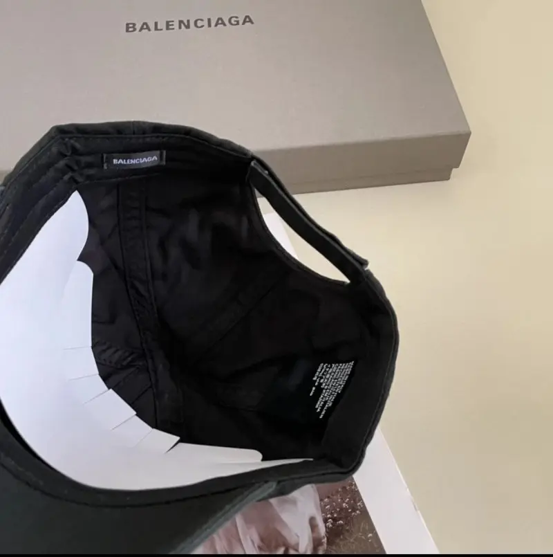 Balenciaga Bb Paris Black Premium Unisex Cap (With Safety Box) - Image 2