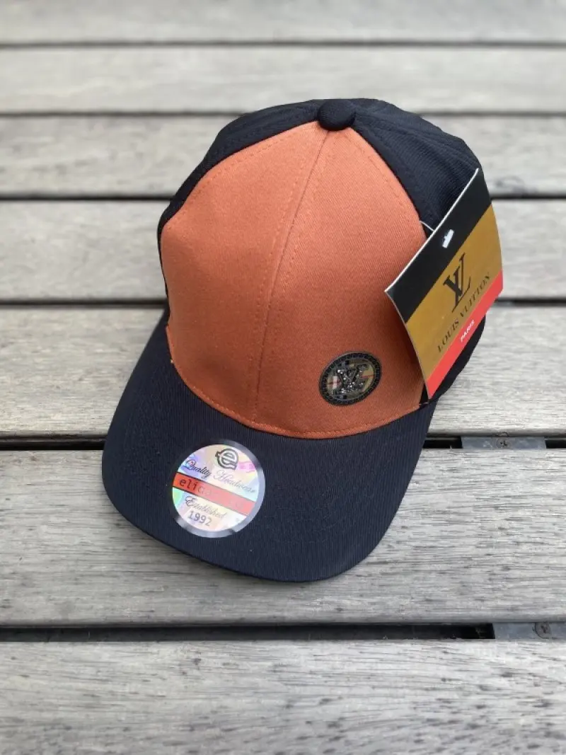 Louis Vuitton Zarine Brown Black Flexfit Premium Unisex Cap (With Box)