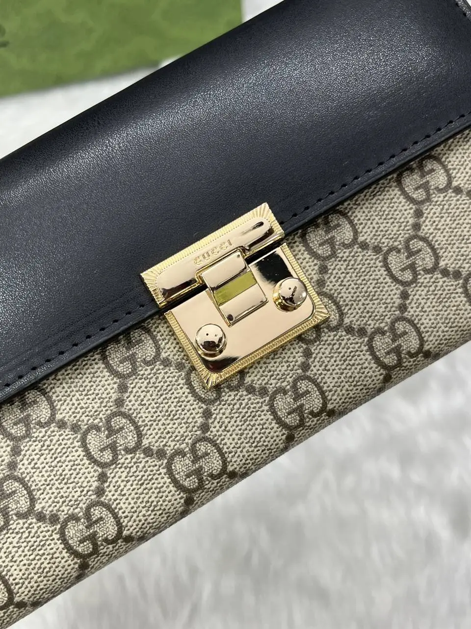 Gucci GG Padlock Chain On Wallet Premium Coded With OriginalPacking - Image 9