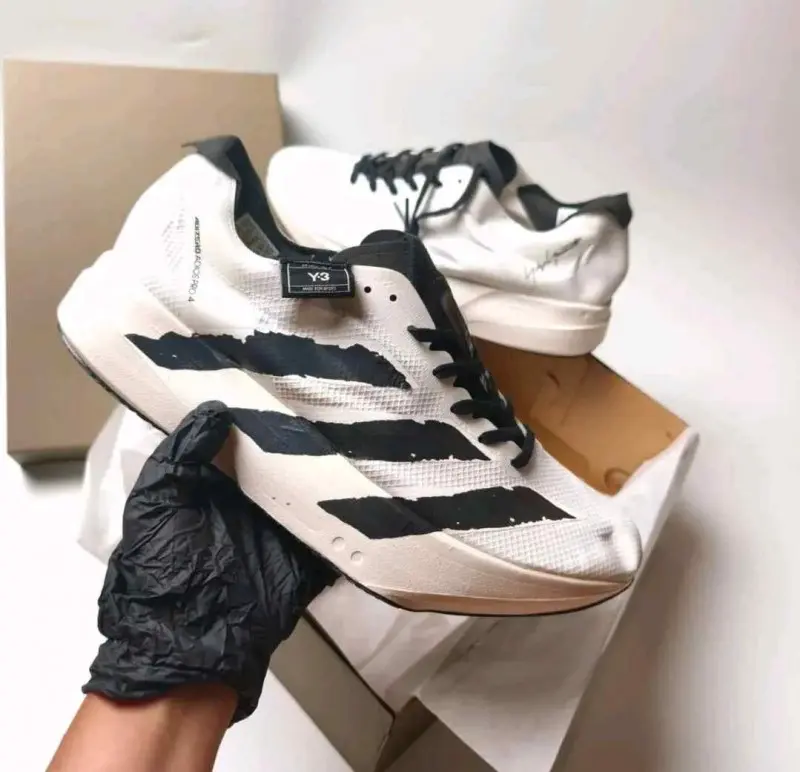 Adidas Y-3 Adios Pro 4 Beige Orbit Grey Black - Image 6