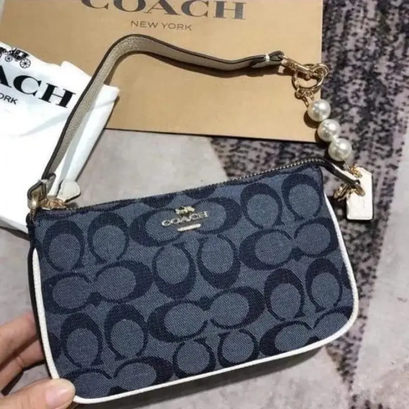 Coach Nolita 18 Blue With Original Box