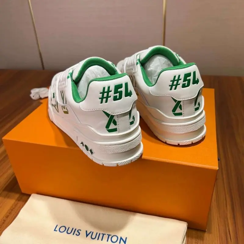 Louis Vuitton LV Trainer LV Green Print - Image 3