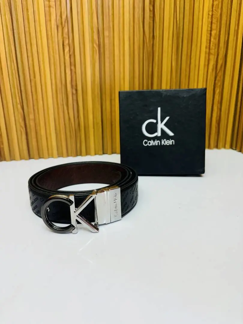 03 CK CALVIN KLINE PREMIUM QUALITY REVERSIBLE BELT - Image 5