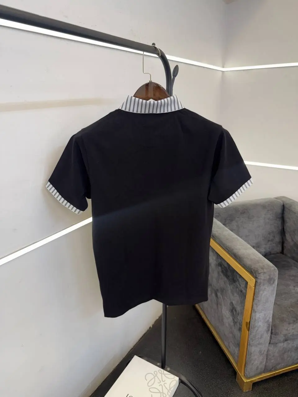 Loew e box pack imported polo tshirt black - Image 3