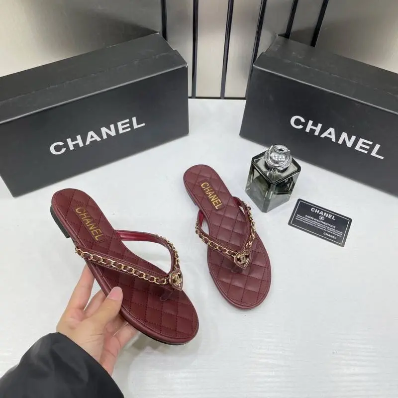 Chanel Onsale Thong Flats With OriginalBox - Image 2