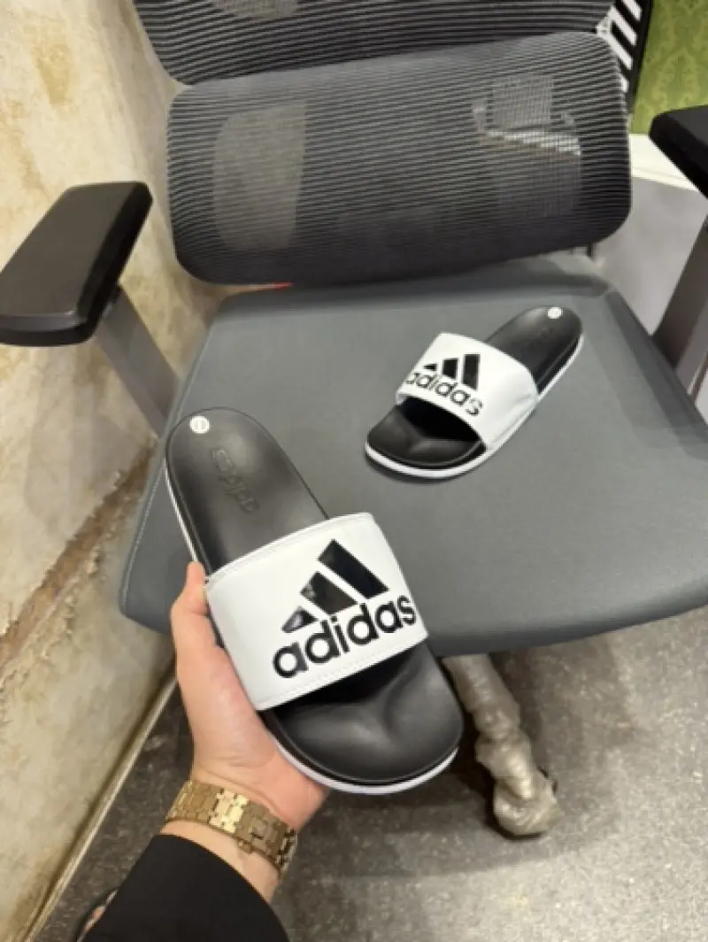 Adidas Adilette Comfort Slide White - Image 2
