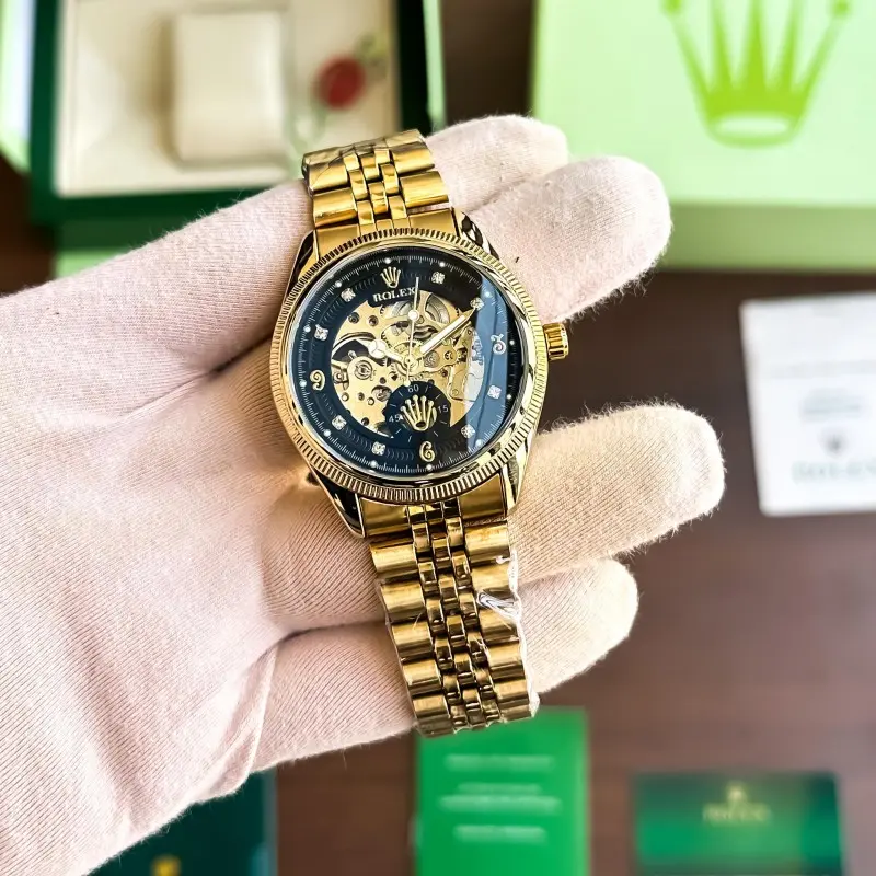 Rolex Automatic Gold Black - Image 3