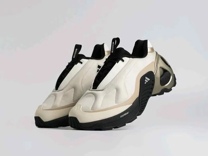 Adidas Wonder Runner Beige Black Gold 5053 - Image 2