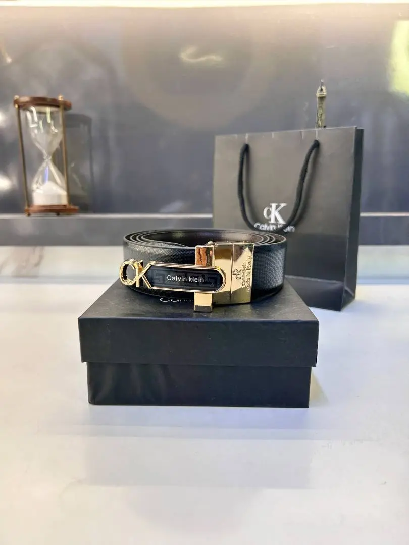 Ck Calvi Golden Glossy Belt Fa 996 - Image 3