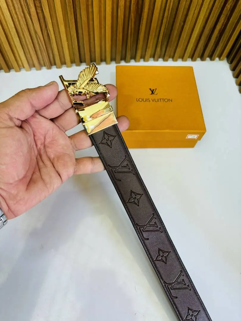 15 LV LOIUS VUTTON PREMIUM QUALITY REVERSIBLE BELT - Image 3